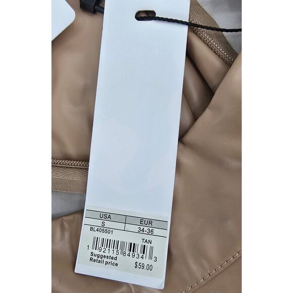 Steve Madden (BB Dakota line) Never Too Latex Top - Picture 5 of 7